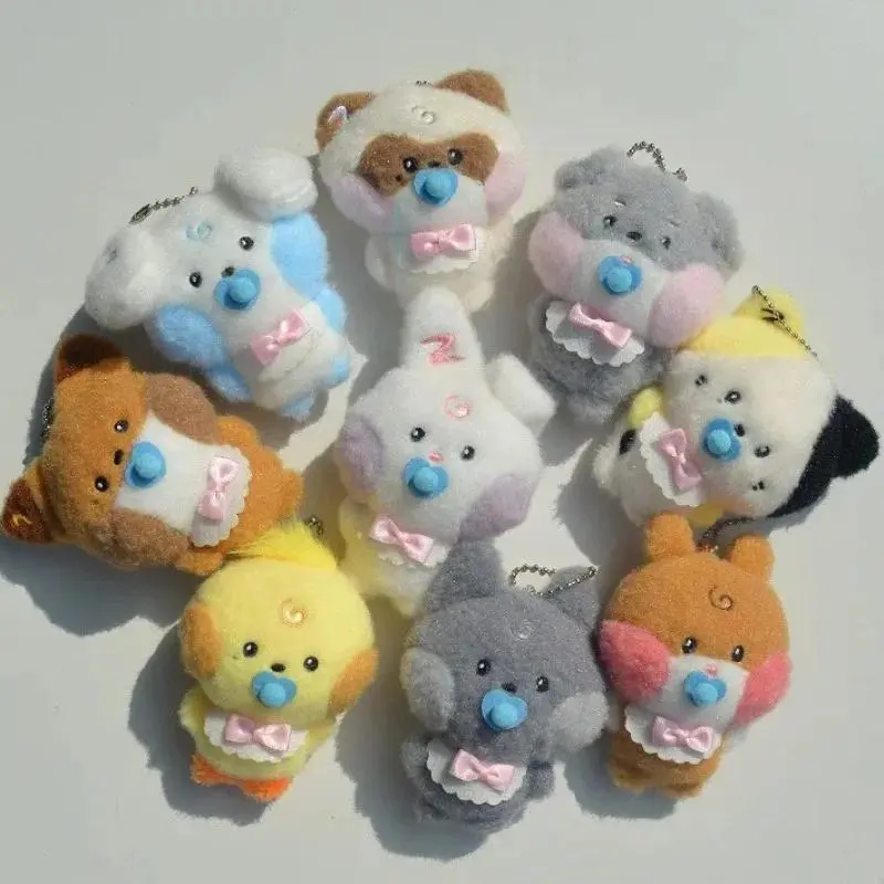 Linefriends Zb1 Zero Cute Plush Toys, Schoolbags, Keys, Ornaments Indoor Ornaments Gifts Toy Collection for Kids