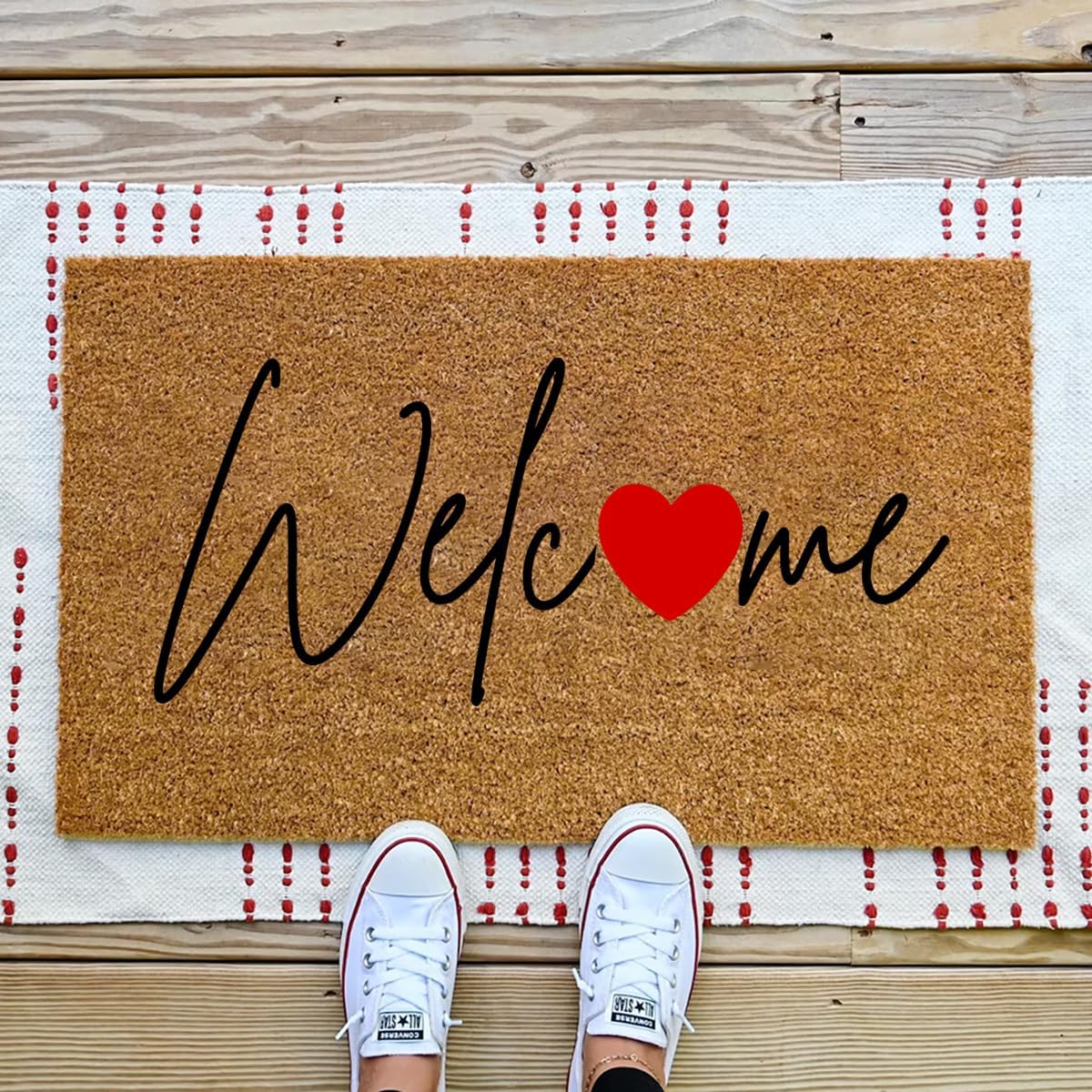 Valentine's Day Stencils for Door Mats Love Heart Doormat Stencils |  XOXO Drawing Templates for Doormats  Fabrics