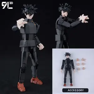 9L3D Multi-Jointed Articulated Model Dummy13 Lucky13 Jujutsu Kaisen Cursed Robe Sukuna Decapitates Satoru Gojo Anime Figure Toys