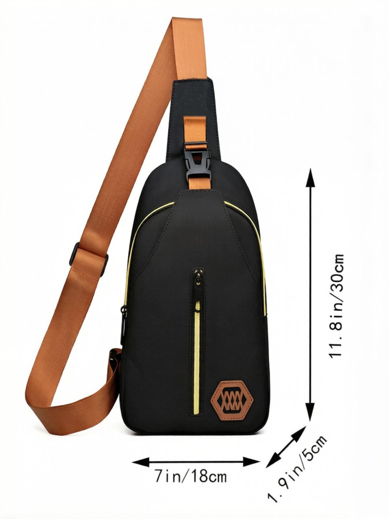 Viral Crossbody Sling Bag, Waterproof Nylon Chest Bag for Everyday, Aesthetic Spring 2026 Trend, TikTok Made Me Buy It, Must-have Travel Gear.