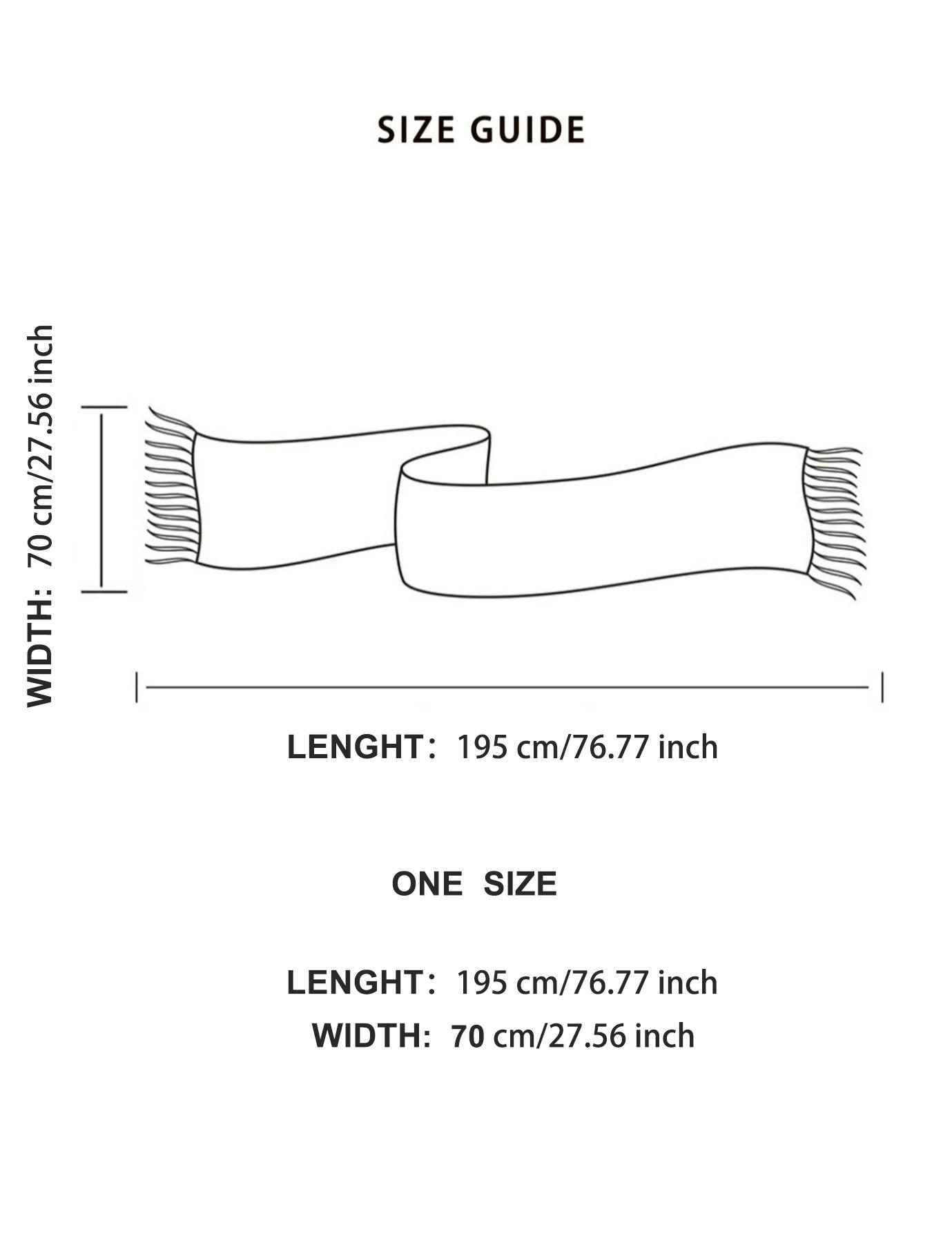 Elegant Plaid Scarf for Autumn & Winter, Soft Warm Shawl for Men & Women, Casual Fashion Accessory, Fitted Style, Checkered Scarf