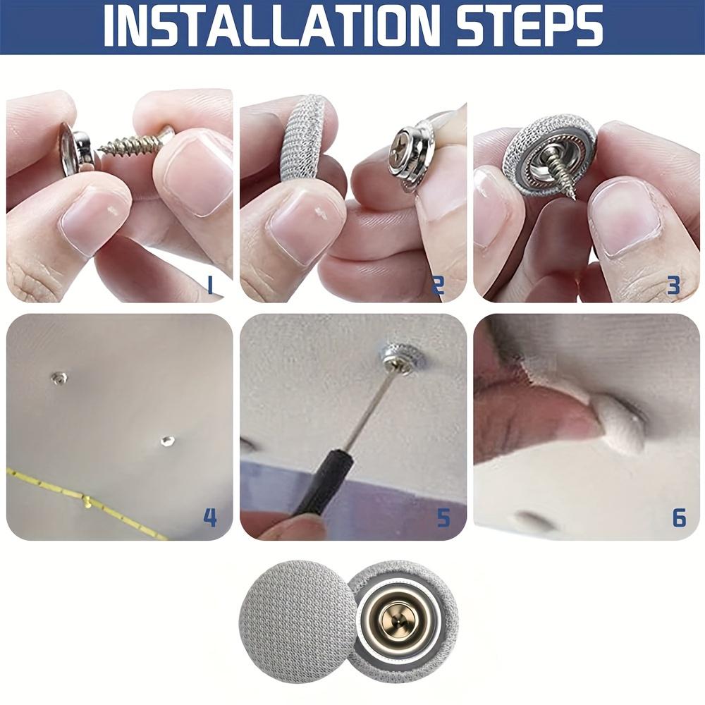 40-Piece Christmas Car Care Gift Box Set, Interior Repair Kit, Roof Liner Clips, Easy Installation, Daily Gift Idea