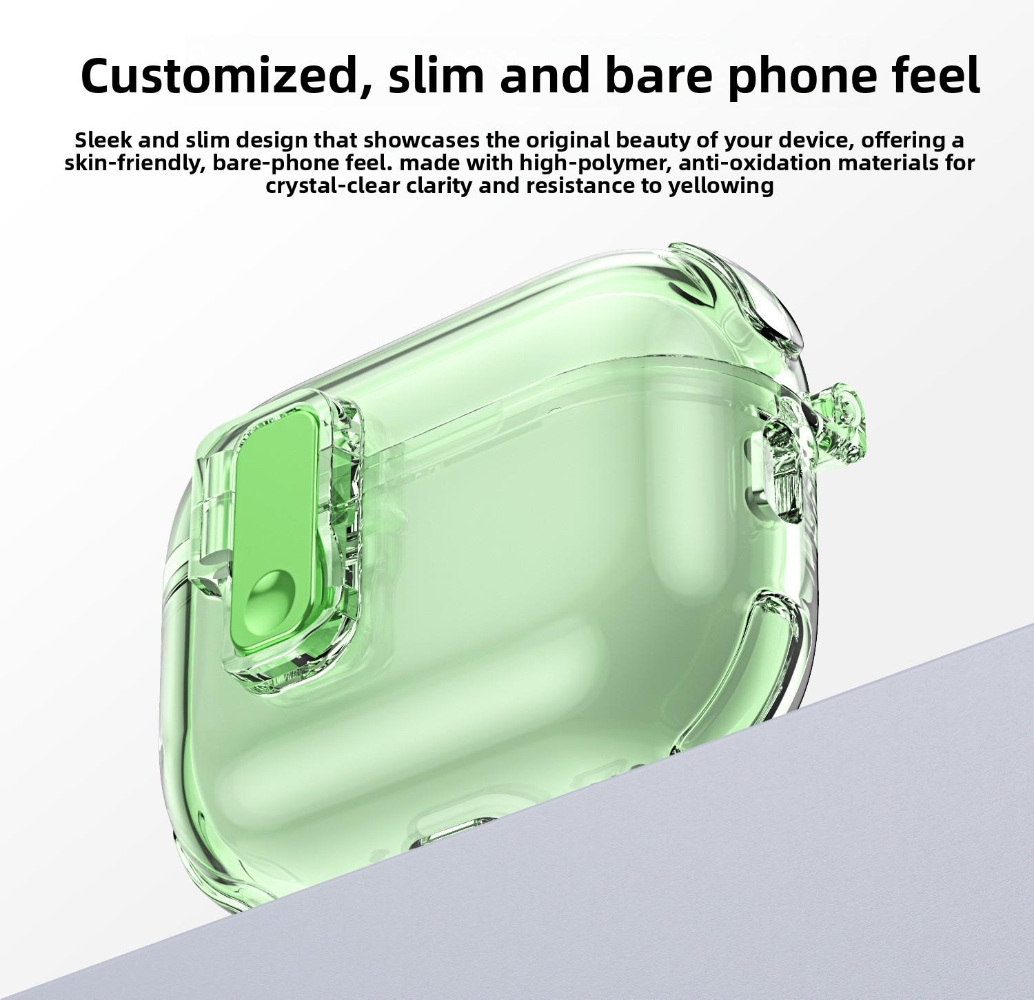 Compatible with Airpodspro3/pro2 Apple protective case, 3rd generation automatic pop-up cover, 4th generation Bluetooth earphone case