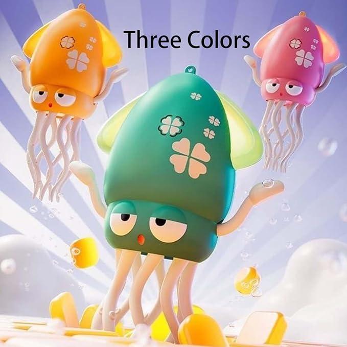 Electric Crawling Octopus Toy with LED Lights & Music, Crazy 8-Leg Action Octopus with Smart Obstacle Avoidance, Toddler Toys for Interactive Fun Gifts Sensory Newborn Cute