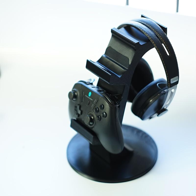 1PC Multifunctional Dual-Layer Stand for PS5 Controllers & Headsets, Desktop Storage & Display Organizer, PS5 Accessories (Controller & Headset Not Included), Console Accessories