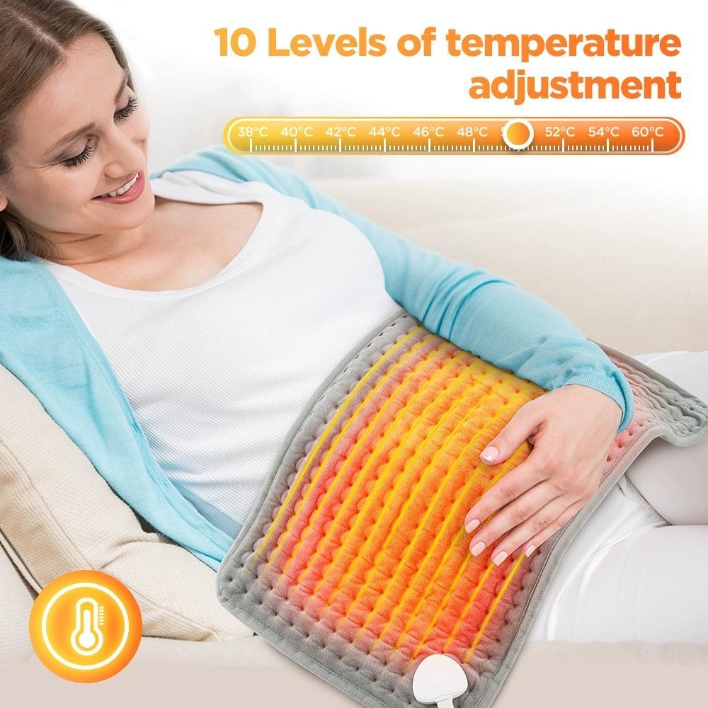 Multifunctional Heating Pad, Electric Waist Belt Heater Blanket, Warm Hands Stomach Back Belly, 10 Temperature Settings, Gift for Parents,,Heating Pad, Heated Blanket