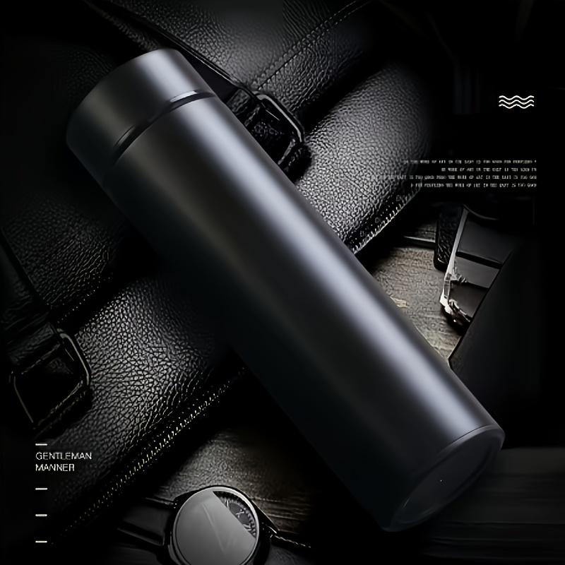 LED Temperature Display Insulated Water Bottle, 24H Heat & Cold Retention SUS 304 Stainless Steel Vacuum Flask with Tea Infuser, Leak-Proof Smart Insulated Bottle for Office, Home, Travel & Outdoor – 5 Colors Available