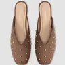 Women's New Fashion Comfortable Flat Shoes, Casual Mule Flats, Cute Footwear for Daily Wear, Ideal for Holidays and Summer, Stylish and Practical
