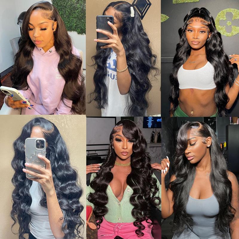 Bling Hair Princess Body Wave 13x4 Lace Front Wig 180% Density Lace Frontal Wigs For Women Remy Hair Wigs