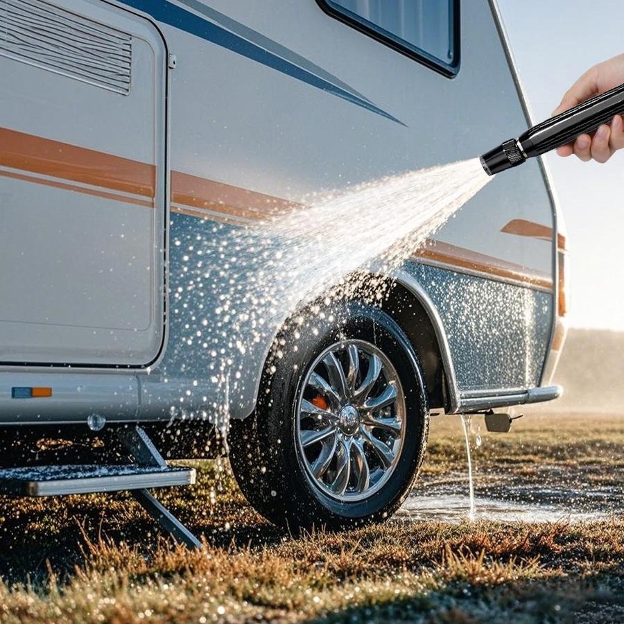 Adjustable Range Hose Nozzle, Multi-Purpose Water Sprayer, High Pressure Car Wash Spray Gun, Garden Hose, Water Booster Nozzle