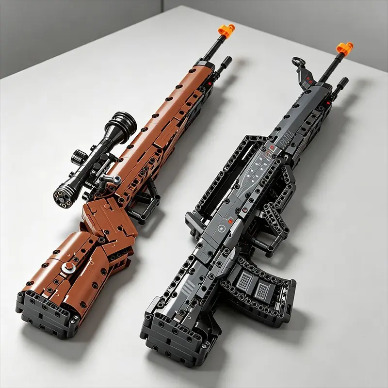 98k and 95 Series Building Blocks Set, Kids Educational Puzzle Toy, Halloween/christmas Gift, Desktop Decor