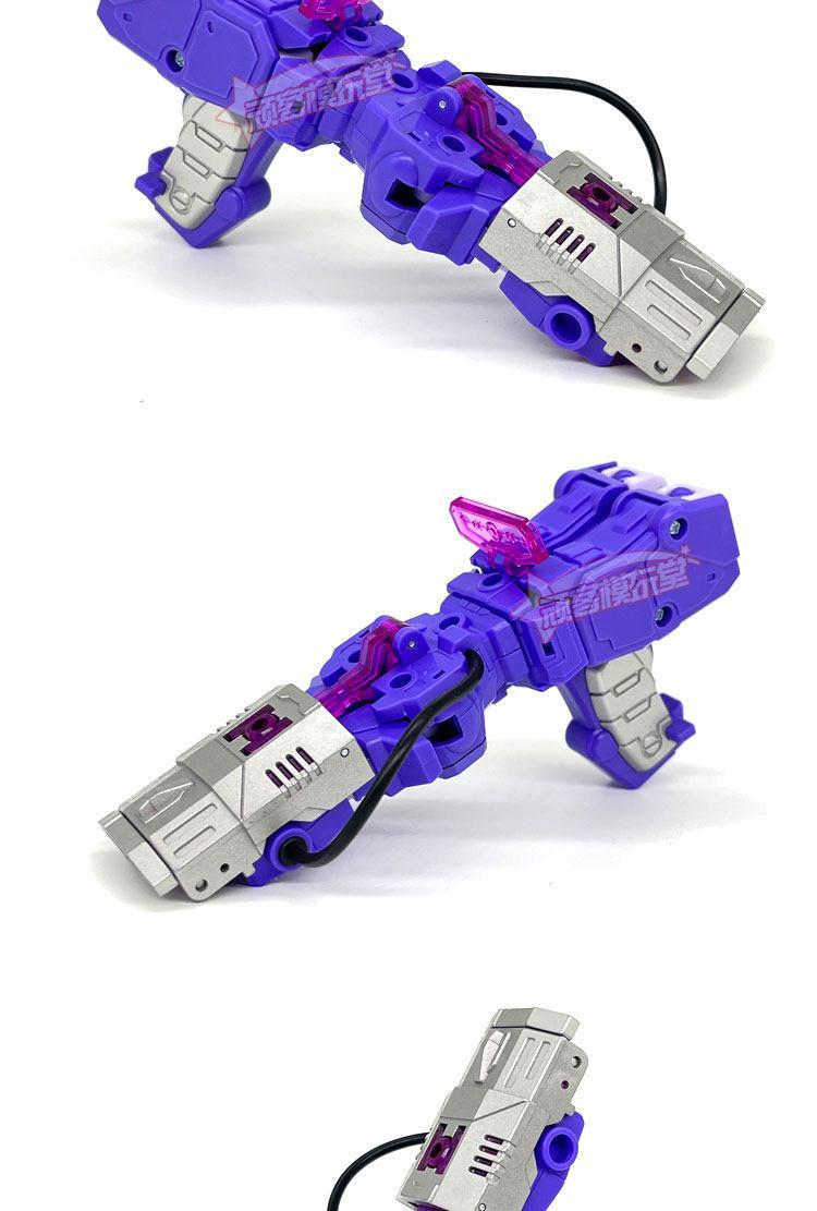 10cm Transformable Toy Shockwave Soundwave Powerglide Small Scale G1 Animated Robot Model Figurine Boy Gift