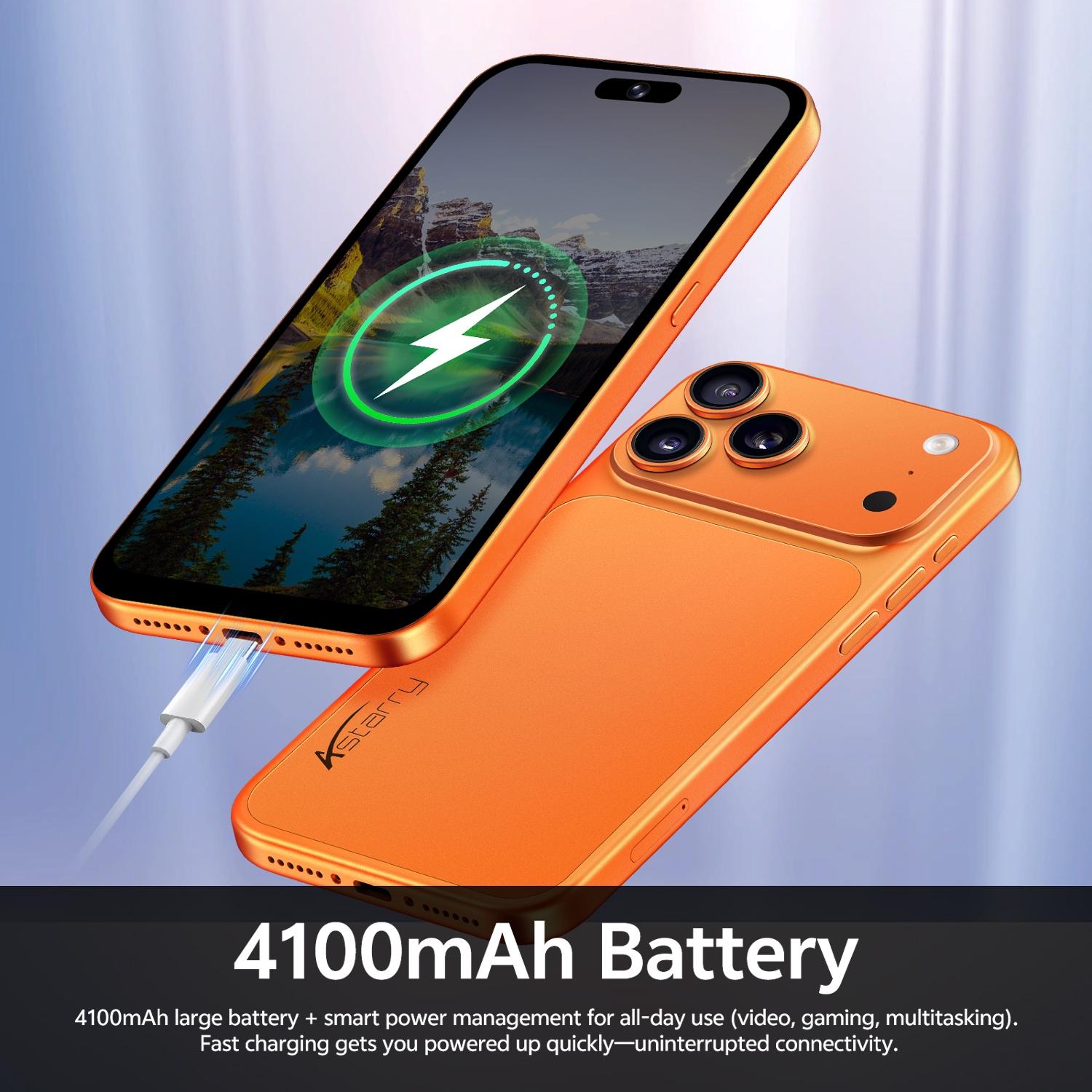 Astarry-17 Pro Max Smartphone, Android Mobile Phones, 6.75-Inch Screen, 3GB RAM + 32GB ROM, Android 12, 4100mAh Battery, 5MP Front Camera, 13MP Rear Camera