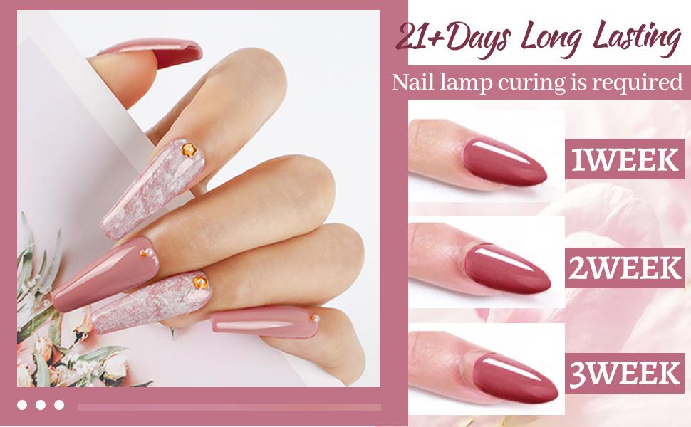 JODSONE 35 PCS Gel Nail Polish Set with 32 Colors 5ml Each Bottle Base Coat No Wipe Matte Glossy Top Coat Green Blue Red Pink Collection Gifts for Women Mother's Day Gifts - Daily JODSONE 35 PCS Gel Nail Polish Set with 32 Colors 5ml Each Bottle Base Coat No Wipe Matte Glossy Top Coat Green Blue Red Pink Collection Gifts for Women Mother's Day Gifts - Daily