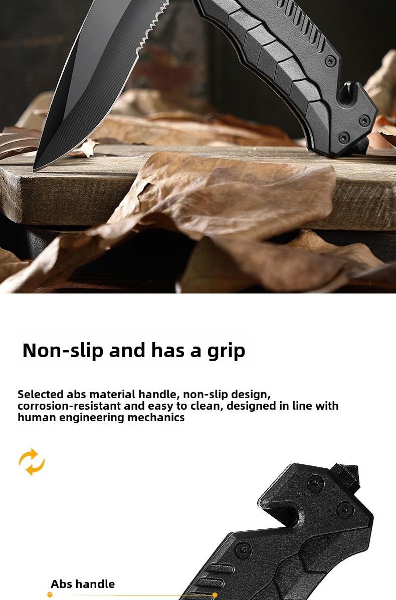 Stainless Steel Fruit knives - High Hardness Sharp Folding knives for Outdoor Use, Multi-Functional Self-Defense, Camping Gifts EDC Stainless Steel Fruit knives - High Hardness Sharp Folding knives for Outdoor Use, Multi-Functional Self-Defense, Camping Gifts EDC