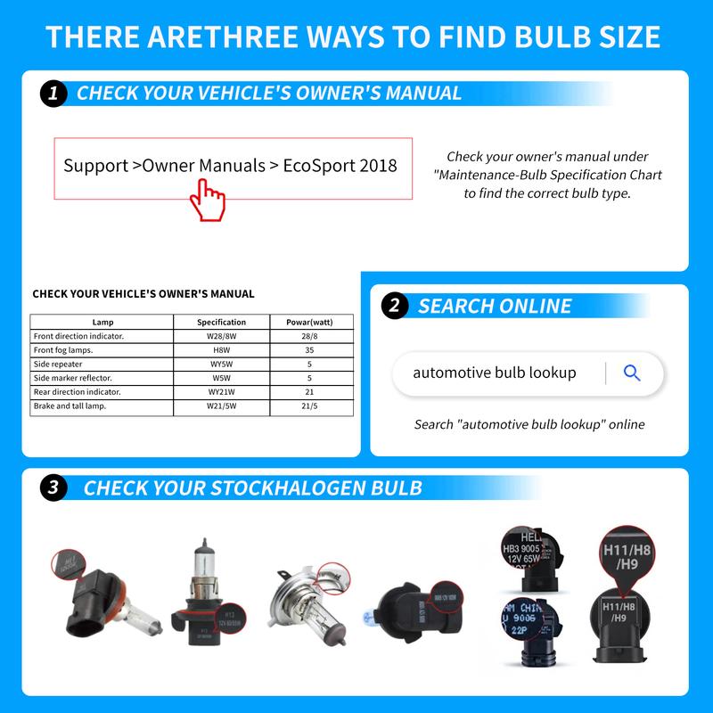 [One-year warranty service provided] FRANXI 9005/HB3/9006/HB4/H11/H9/H8/H7 White LED Headlight Kit High/Low Beam Bulbs Super Bright 6000K 32000LM 【Check the image to confirm your model】