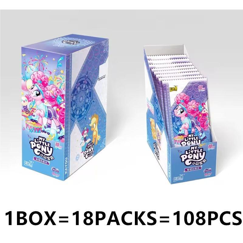 KAYOU Original Anime My Little Pony Card Friendship Eternal Card Hui Moon Bag Trading Card Pack Peripheral Game Collection Card Kids Toys Gift