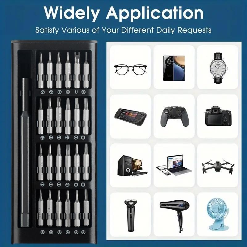 25 in 1 Precision Screwdriver Set, Multifunctional Repair Tool, Multipurpose Screwdriver, Durable Plastic Screwdriver Set with Various Screw Heads for Phone & Tablet Disassembly