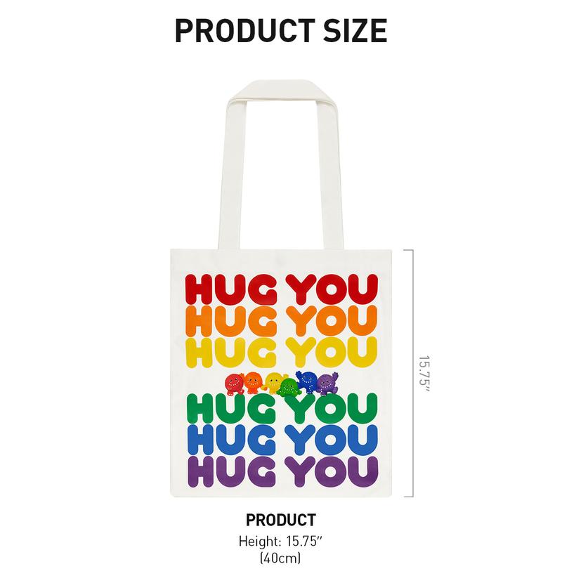 POP MART INSTINCTOY HUG YOU SERIES-Canvas Bag
