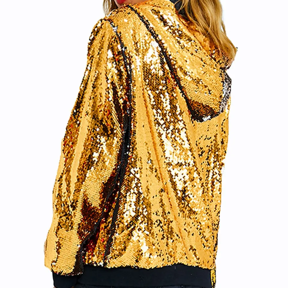 Gold silver hood