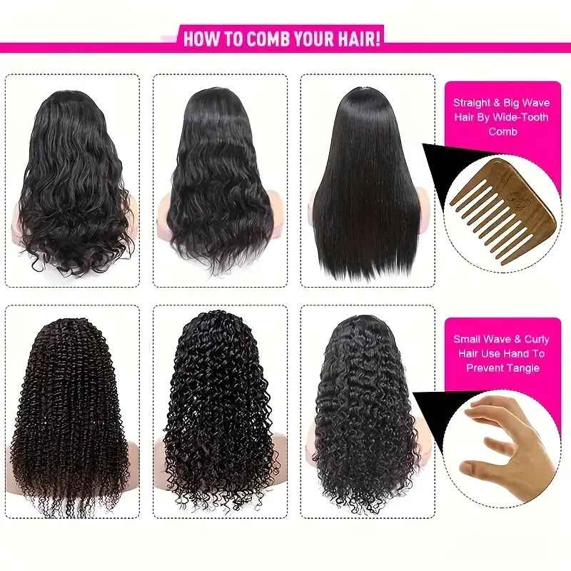 Bling Hair Wear and Go Glueless Human Hair Wigs Pre-cut Lace 7x5 Body Wave/Straight/Deep Wave Human Hair Wigs For Women Ready To Wear TikTokShopBlackFriday