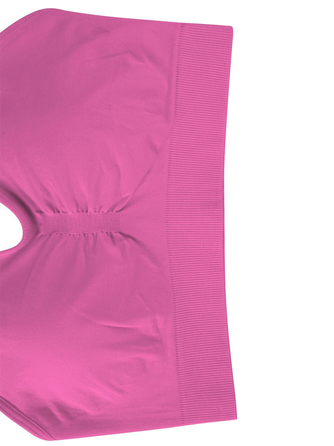 Women's Seamless Wireless Sports Bra with Removable Padding, Fitted Solid Color, Ideal for Sports and Daily Wear, Comfortable and Stylish