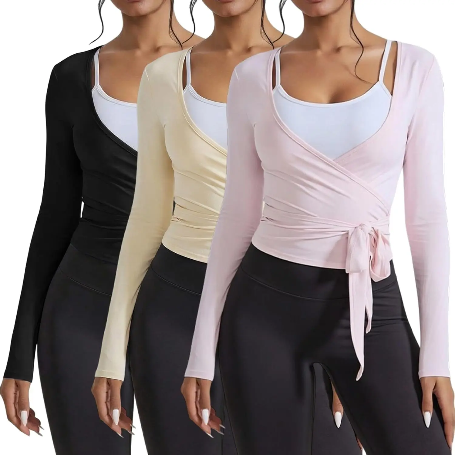 Black, Beige, Pink