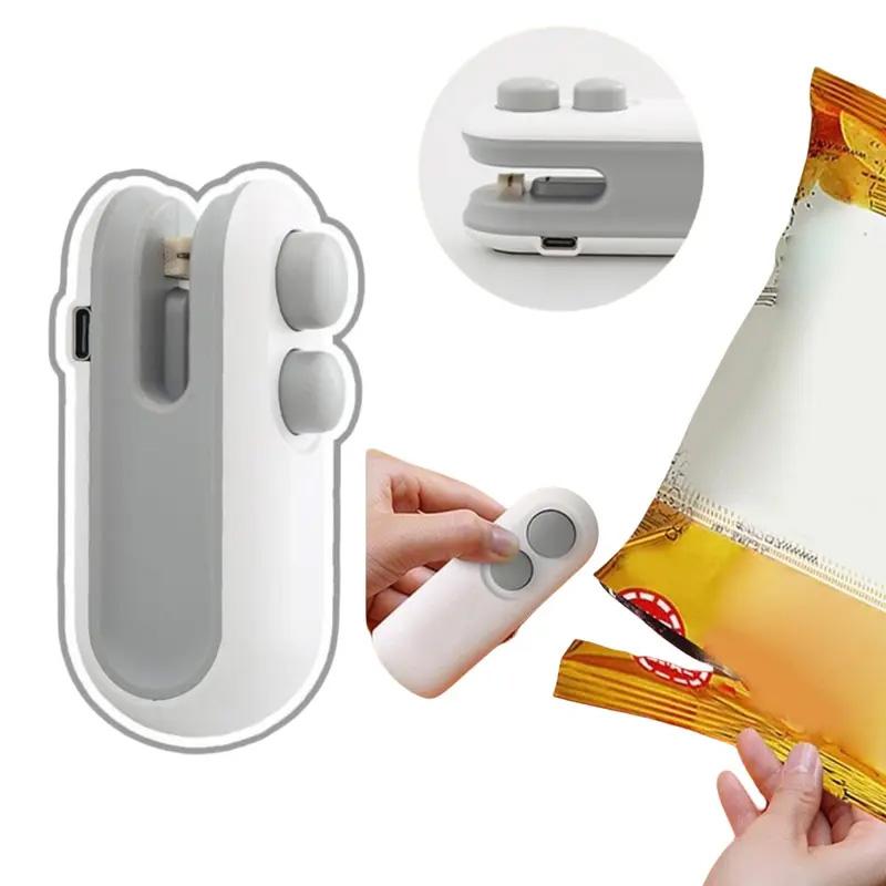 【Grocery Saver】2-in-1 Mini Food Sealer And Cutter ｜ Stop Wasting Stale Food ｜ College Dorm Essential