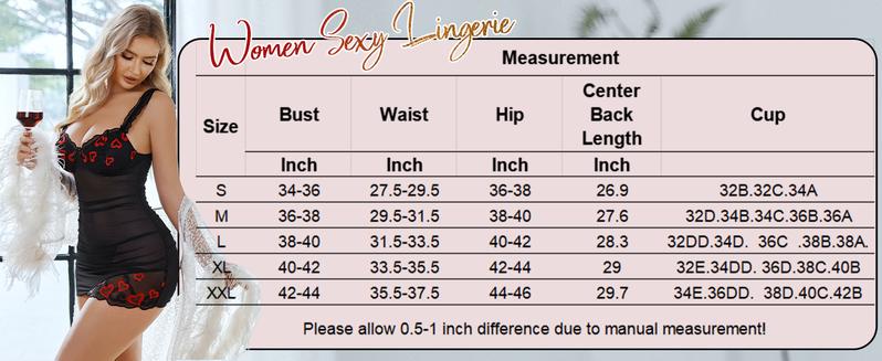 Avidlove Lingerie for Women Mesh Lingeries Lace Chemise Floral Sleepwear Dress Sheer Exotic Boudoir Outfit S-XXL