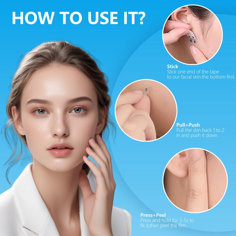 Invisible Face Lifting Tape 120PCS – Strong Adhesive V-Line Tape for Slim Face Effect & All-Day Wear | Christmas Special | Black Friday/Year-End Sale Invisible Face Lifting Tape 120PCS – Strong Adhesive V-Line Tape for Slim Face Effect & All-Day Wear | Christmas Special | Black Friday/Year-End Sale