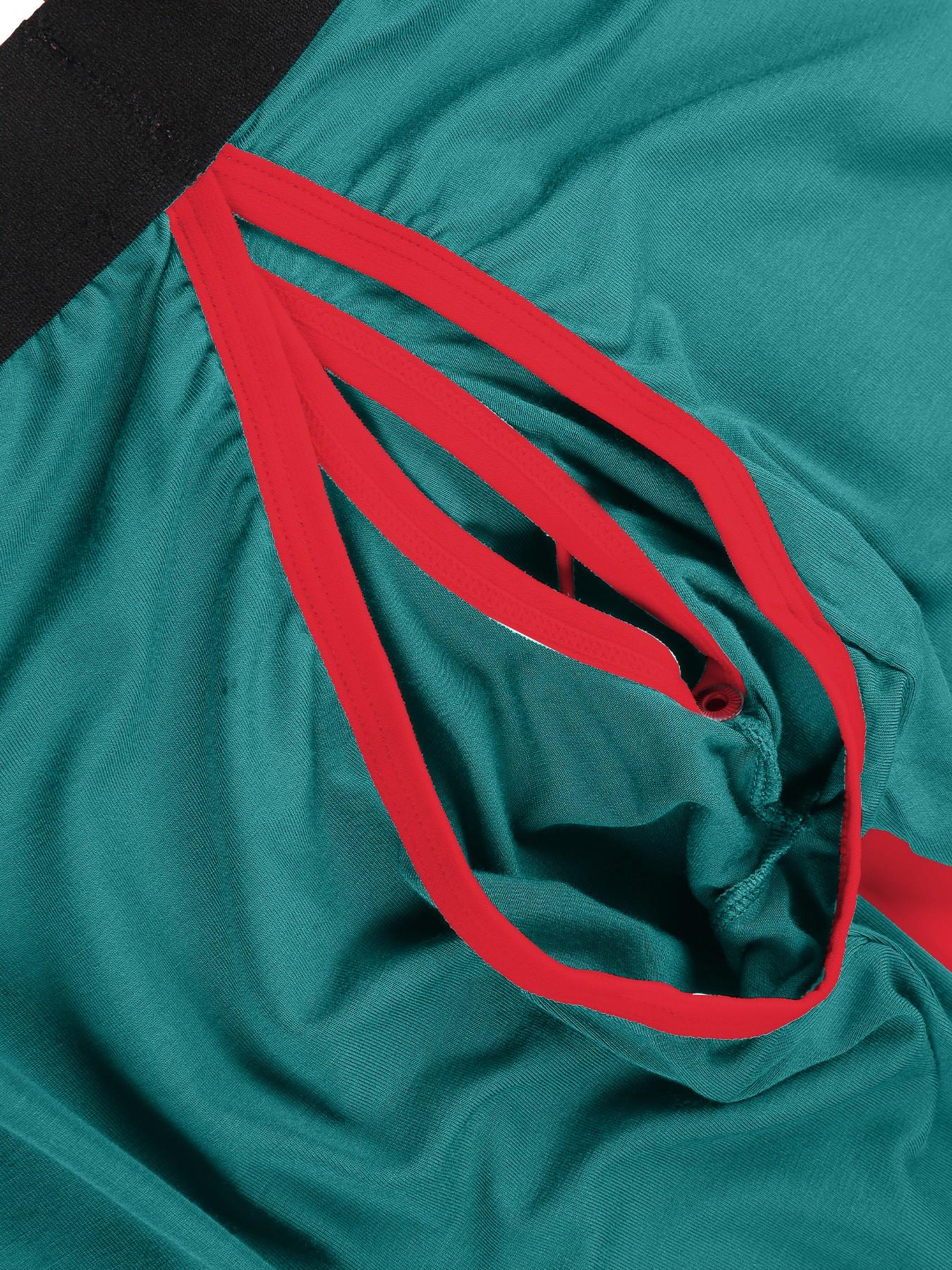 One-piece men's long underwear pants - warm, Thermal Sportswear, pants in solid color, with an open crotch design, detachable, large size, tight-fitting, comfortable, soft and skin-friendly, suitable for sports and casual wear