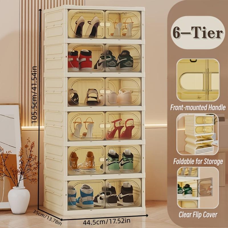 2026 Internet celebrity explosion 3/6/9 layers can be stacked to save space, organize shoe racks, family storage artifacts, dust saving space