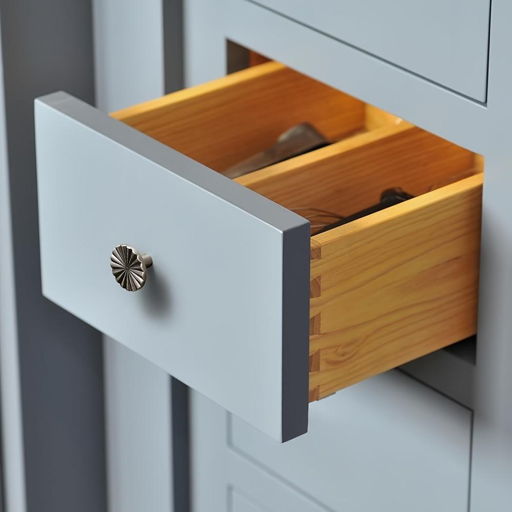 4 Pack Matte Black Sunflower Cabinet Knobs – Decorative Plastic Drawer Pulls with Mounting Screws, Vintage Floral Knobs for Kitchen Cabinets, Bathroom Vanities, Dressers and Home Improvement