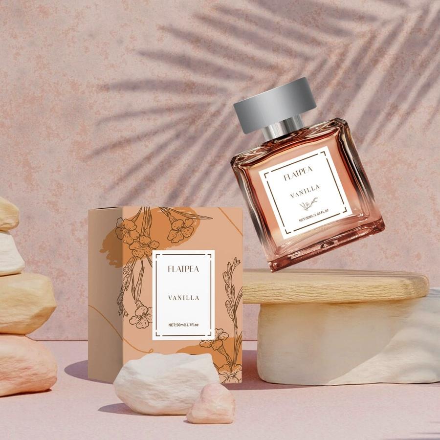 50ml Vanilla Cream Scented Aromatherapy Spray, 1 Count Long Lasting Air Freshener, Deodorant Spray, Calming Home Fragrance for Bedroom, Clothes, Party