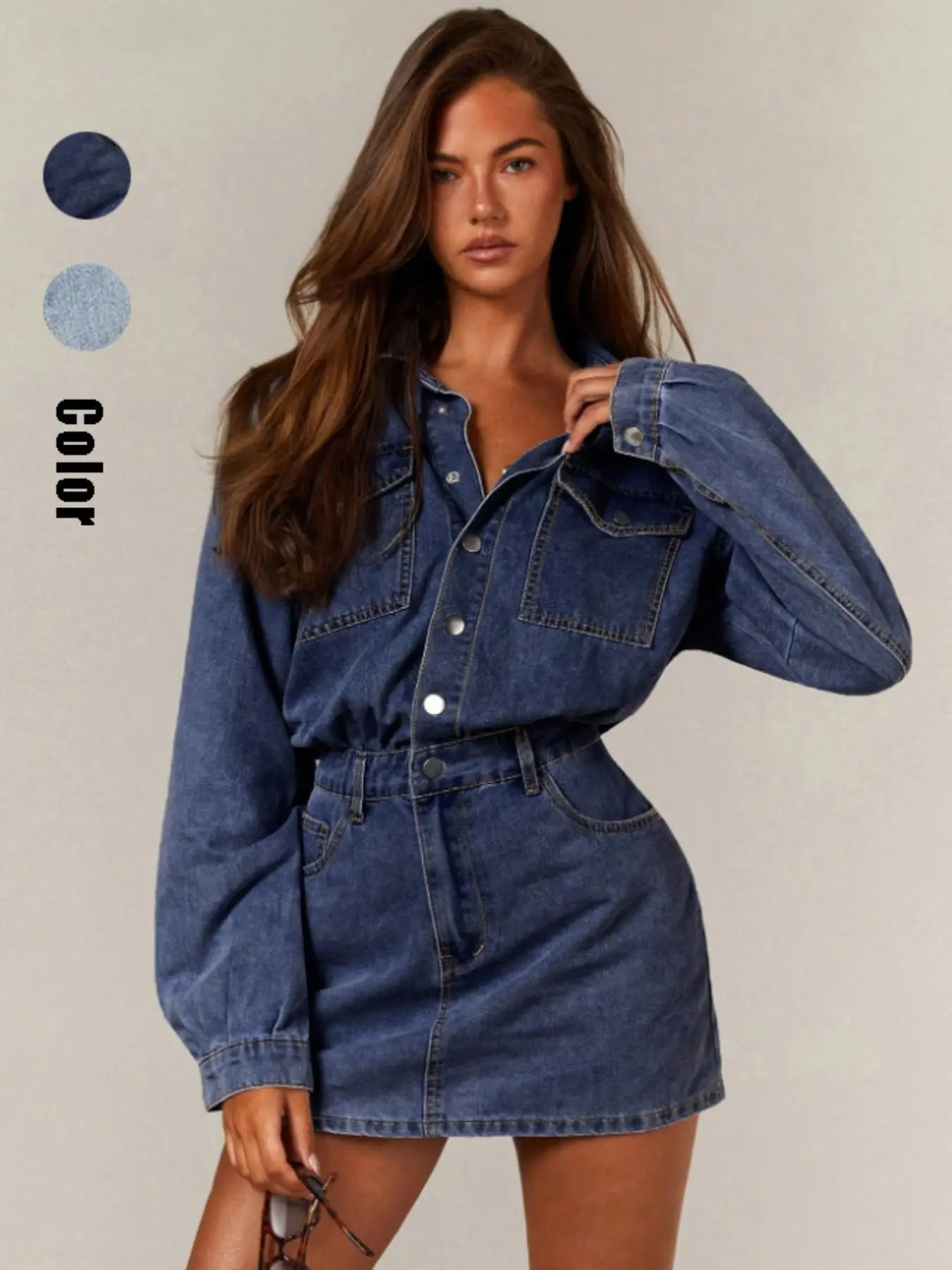 Dark wash
