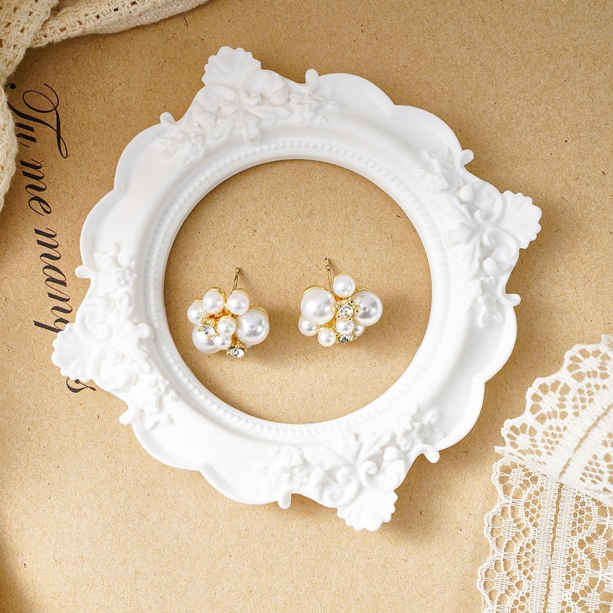 European Resin 3D Floral Props, Versatile Photography Background Decor, Desktop Mini Ornament, Festive Atmosphere Decoration