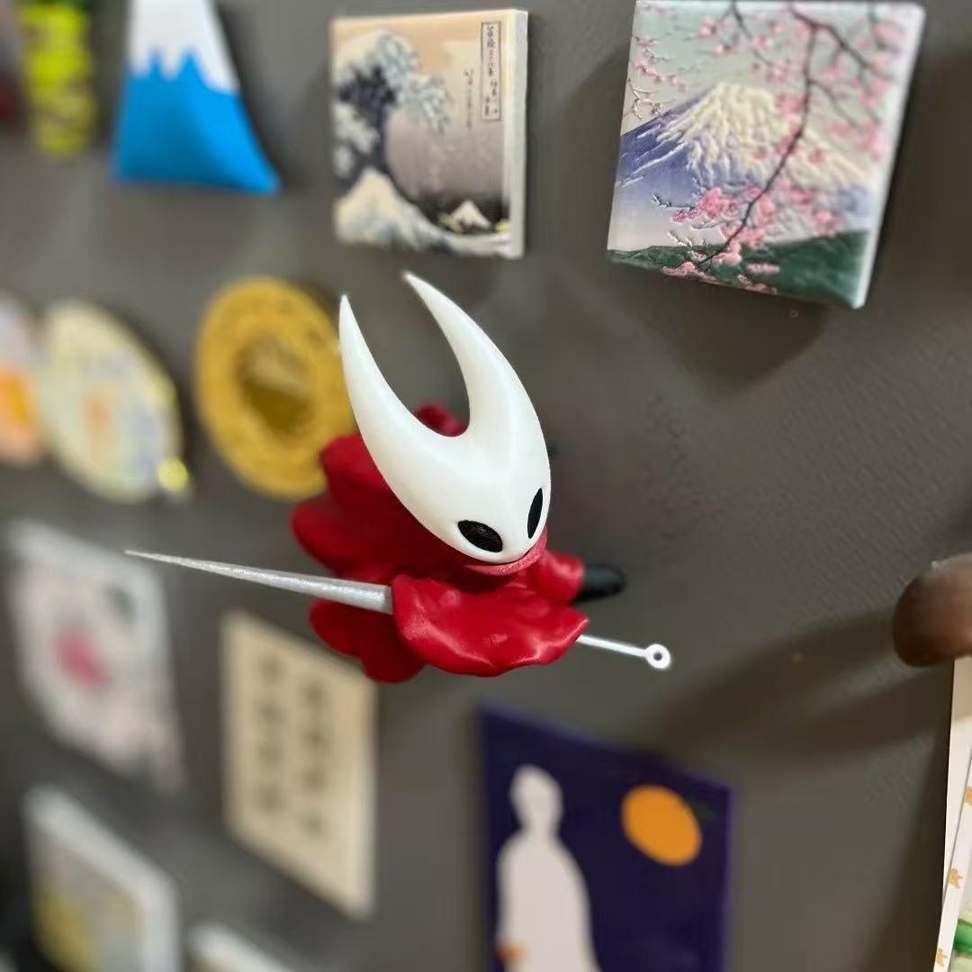 Personalized Hollow Knight 2 Bee Refrigerator Magnets, Cute Character Kitchen Decor, Cartoon Fridge Stickers, Anime Gift