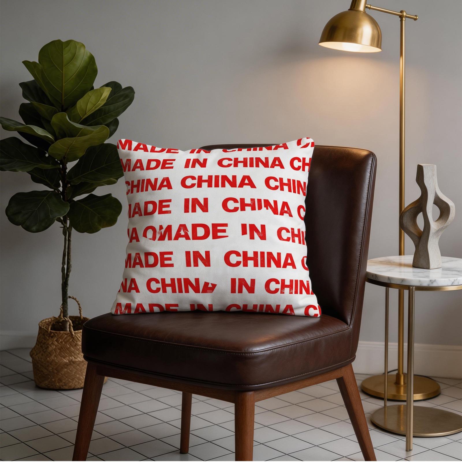 1 Pack Letter Themed Printed Throw Pillow, HD Digital Print Decorative Accent Pillow, Non-Fade Decorative Cushion for Couch & Bed, Minimalist Home Decor Pillow, 18×18 Inch