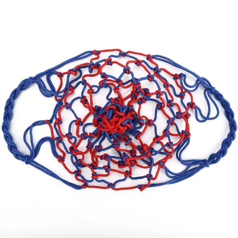 1count Ball Net Bag Basketball Tote Bag Youth Football Net Outdoor Sports Nylon Mesh Storage Ball Type Thickened Net Bag Ball Calcio