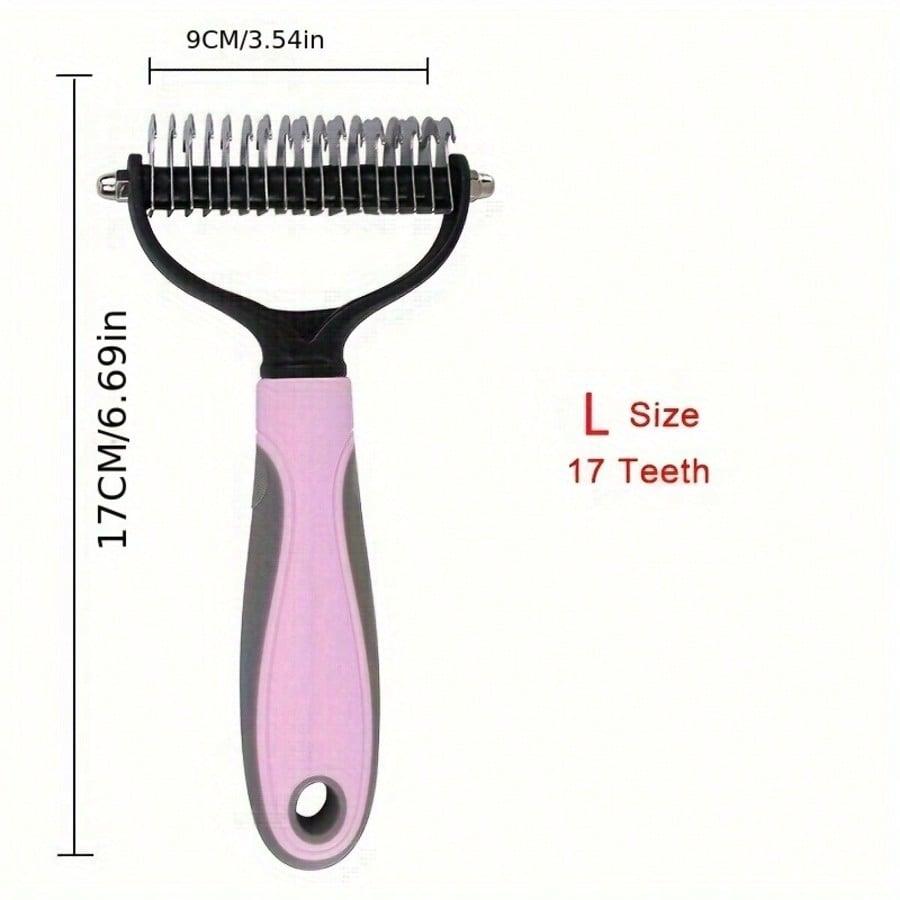Pet Hair Comb Tool, Dual-Sided Knot-Free Brush for Dogs and Cats, Essential Grooming Supplies, Easy-To-Use Pet Care Accessory 20 22df7c7248294908b5149928f8ee26b6~tplv fhlh96nyum origin jpeg