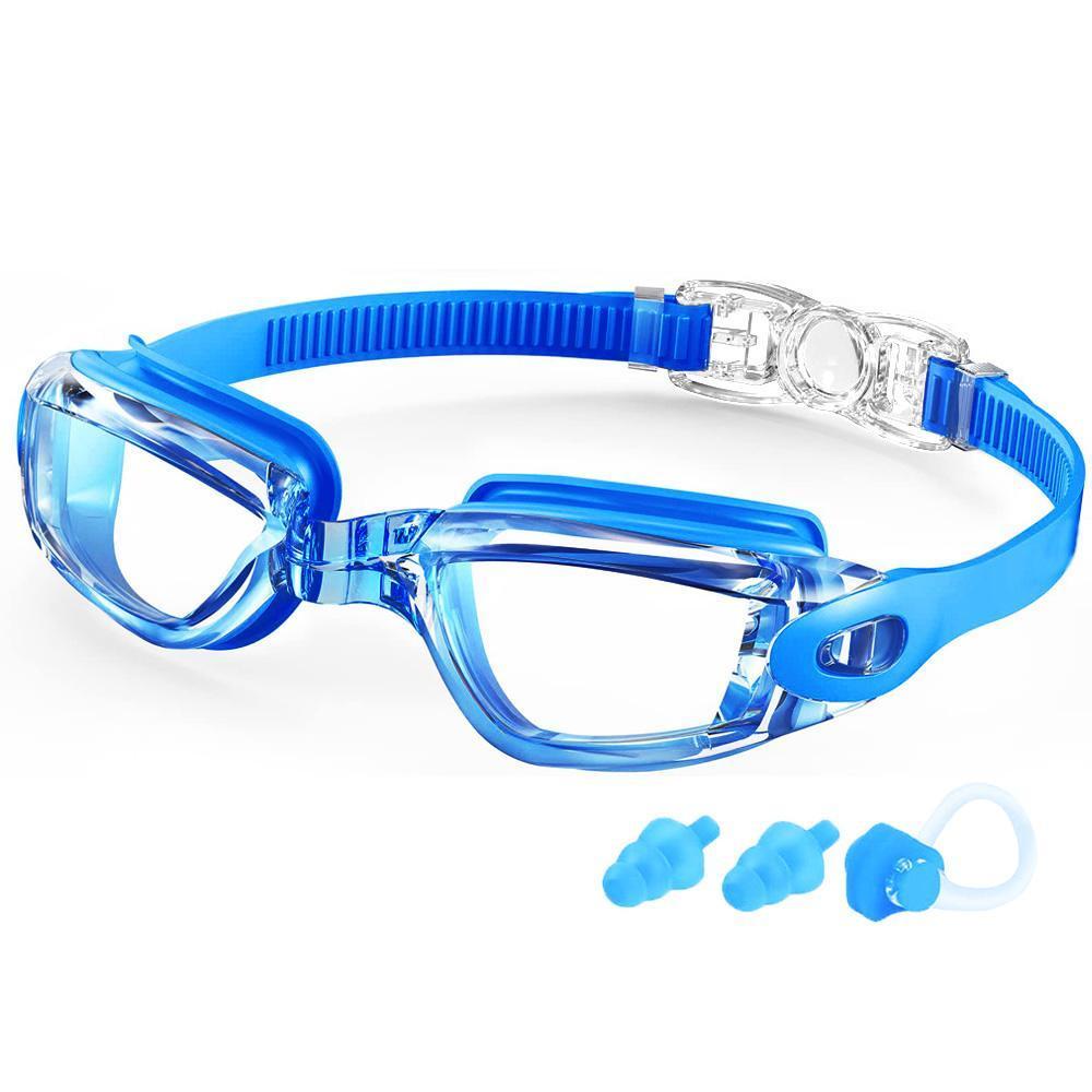 Unisex Tinted Lenses Sports Pool Goggles for Adults - Professional Fogless, 100% UV Protective, Leakproof Swimming Glasses, Anti-Fog Coating, Fashion Accessory for Pool Use