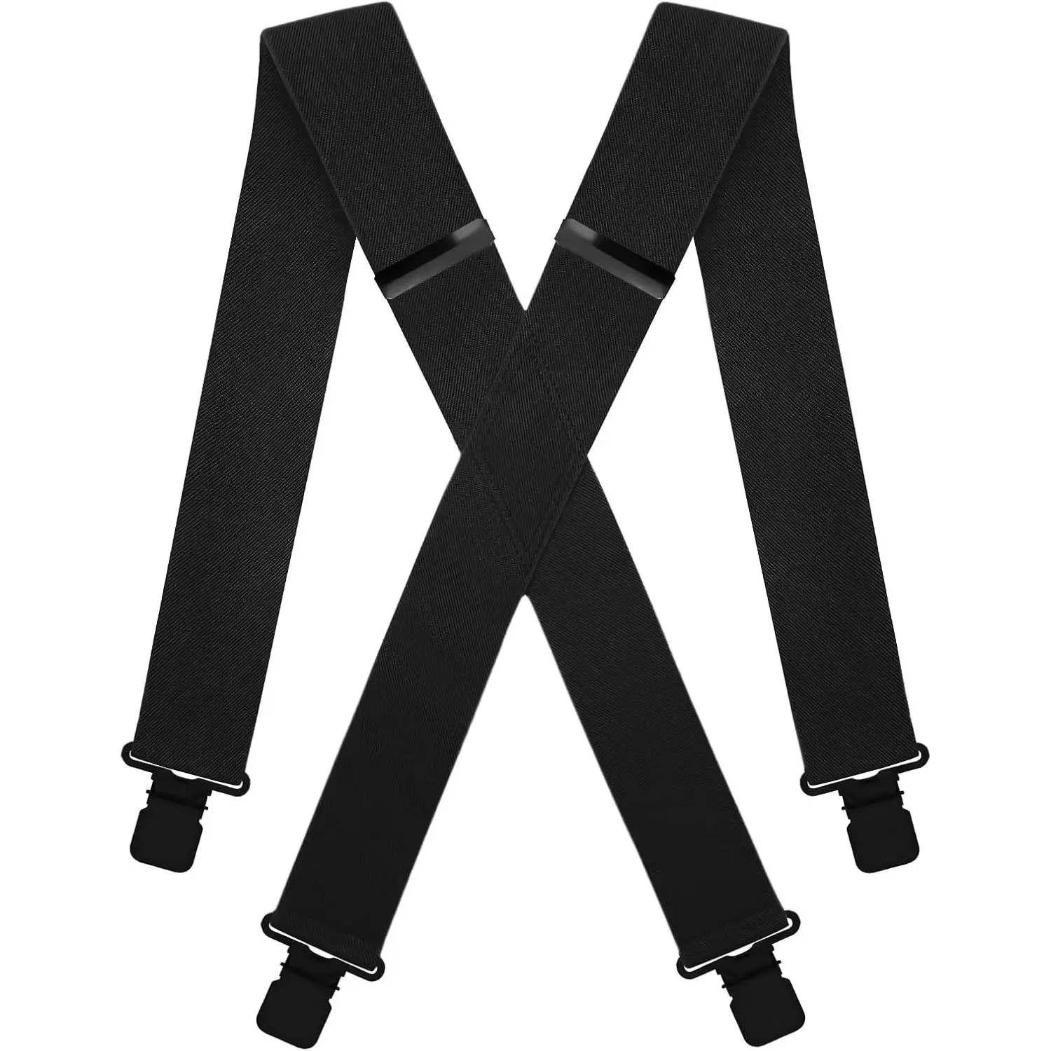 2 Inch Camo Suspenders for Men Heavy Duty Clips Hunting Camouflage Elastic BracesGift