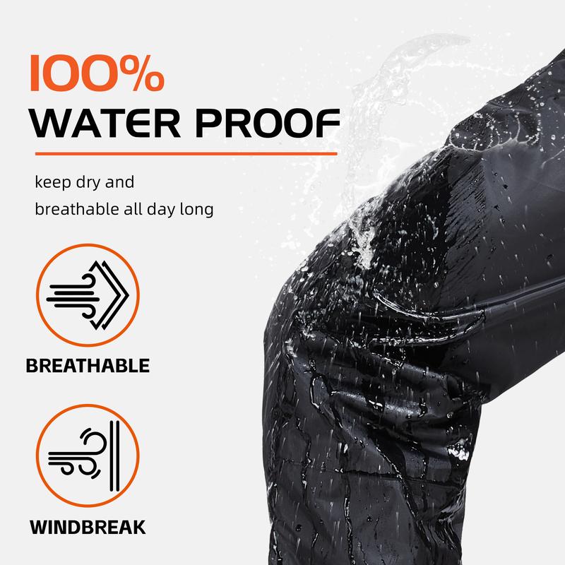 【RODEEL】724 Premium Waterproof Bib Overalls Men Tactical Rainwear with Adjustable Suspenders and Multiple Pockets Relaxed Rain Pants Workwear for Outdoor Sports Fishing Boating Car Washing Construction Landscaping Gardening Menswear, Holiday Gift 【RODEEL】724 Premium Waterproof Bib Overalls Men Tactical Rainwear with Adjustable Suspenders and Multiple Pockets Relaxed Rain Pants Workwear for Outdoor Sports Fishing Boating Car Washing Construction Landscaping Gardening Menswear, Holiday Gift