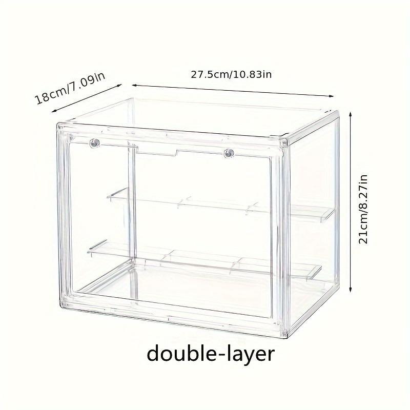 Action Figure Storage Box, Blind Box Doll Organizer, Acrylic Display Case, Transparent Toy Holder, Christmas Valentine New Year Decorations, Clear Storage Box, Acrylic Storage Boxes, Home Storage Supplies