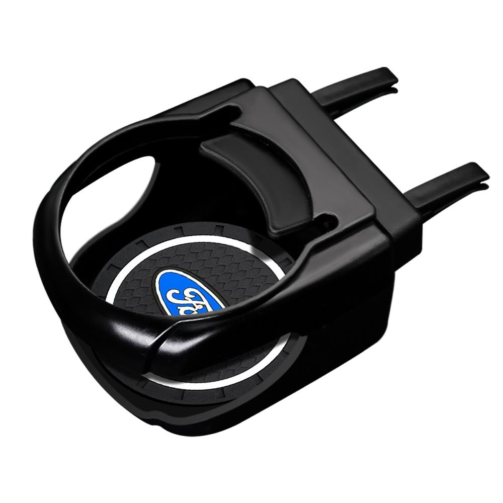 Multifunctional Car Cup Holder with Anti-Shake Design, Stable Storage for Milk Tea Drinks, Fits Ford Focus Fiesta Ranger Mondeo Mustang