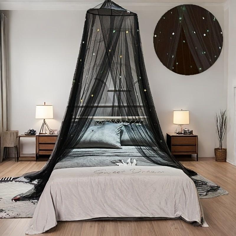 Mosquito Net, Mosquito Proof Net, Bed Netting, Dome Bed Canopy, Glow in the Dark Bed Canopy, Anti Mosquito Bed Canopy, Mosquito Net for Double Bed, Ceiling Mount Mosquito Net Canopy, Hanging Bed Netting, Full Coverage Bed Canopy, Breathable Mesh