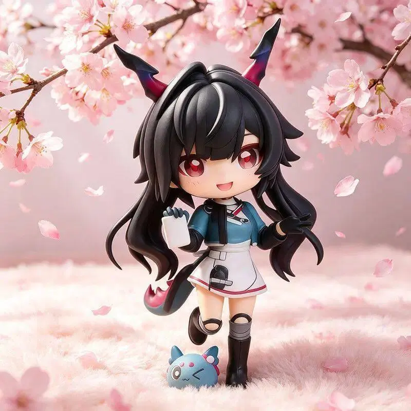 New Arknights:Endfield Chen Qianyu Q Version Figure Model Cosplay Cartoon Figurine Collection Display Decor Standing Fans Gift Popular toys 2026 Hot selling toys