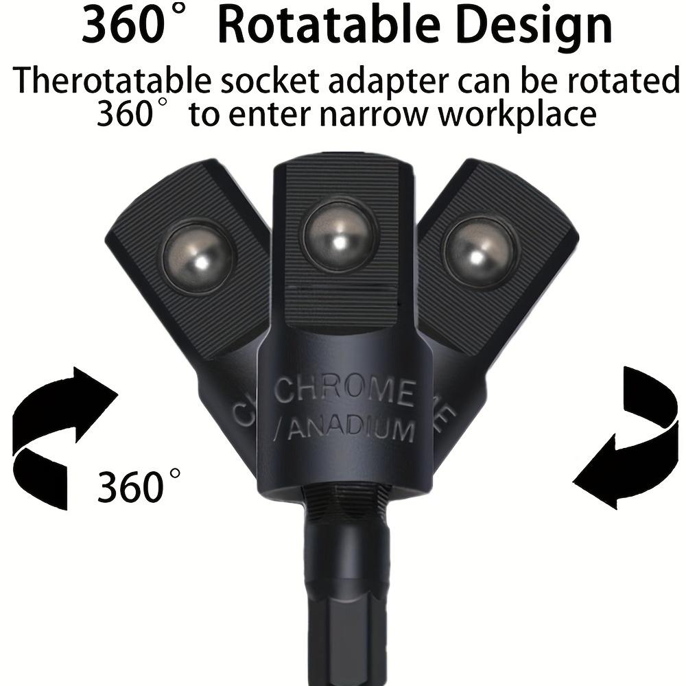 Hexagonal Quick Connector Conversion Head, Combination Pack
