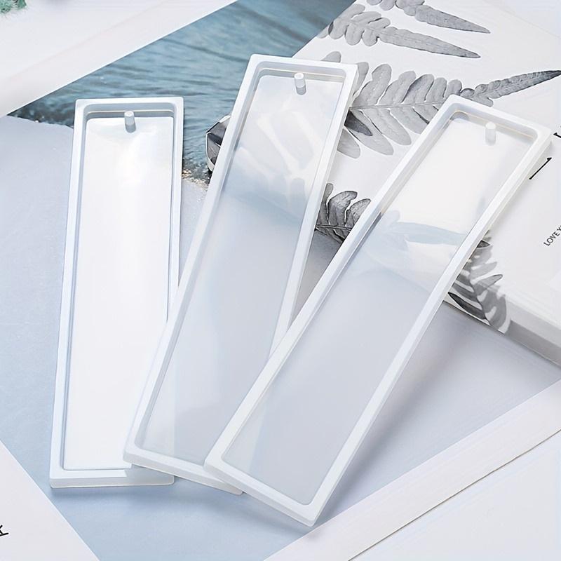 1pc/3pcs DIY Rectangular Crystal Epoxy Resin Bookmark  Mold - Perfect for Thanksgiving Crafts, Kitchen & Dining Decor