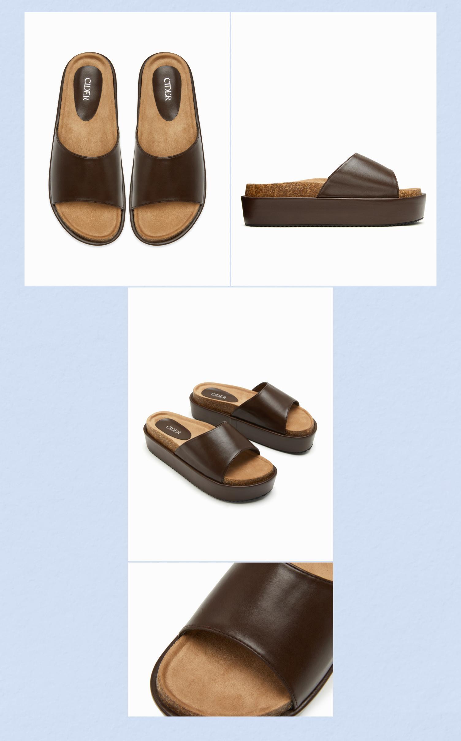 Cider PLATFORM SLIPPERS SohoChic